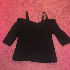 Torrid Foxy open shoulder top